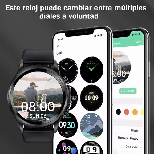 Reloj De Banda Inteligente De Glucosa En Sangre Temperatura Corporal ECG  HRV Monitoreo Fitness Pulsera Inteligente IP67 Resistente Al Agua Multi  Deporte Modes341M De 48,16 €