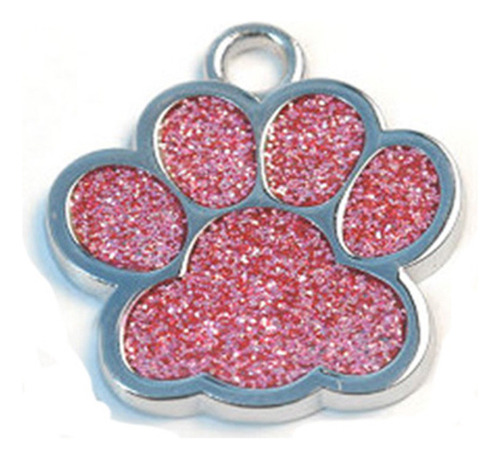 Collar En Forma De U Cute Mini Paw Dog Con Su Nombre Y Etiqu