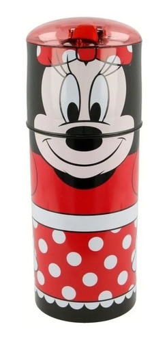 Vaso Botella Character Infantil Disney Minnie Mouse Stor