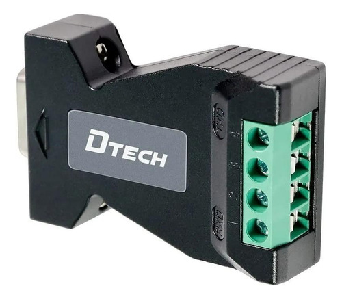Adaptador Conversor Serial Dtech Rs232 Para Rs485 Novo + Nfe