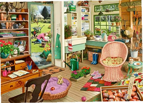 Ravensburger The Garden Shed 16767 Rompecabezas De 1000