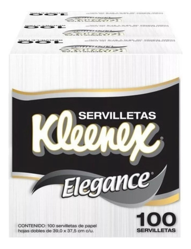 Servilletas Kleenex Elegance Hoja Doble 300 Servilletas