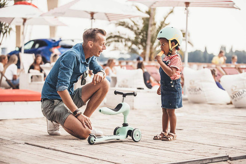 Scoot & Ride - Highwaykick 1 Scooter Ajustable Para Niños . Color Kiwi