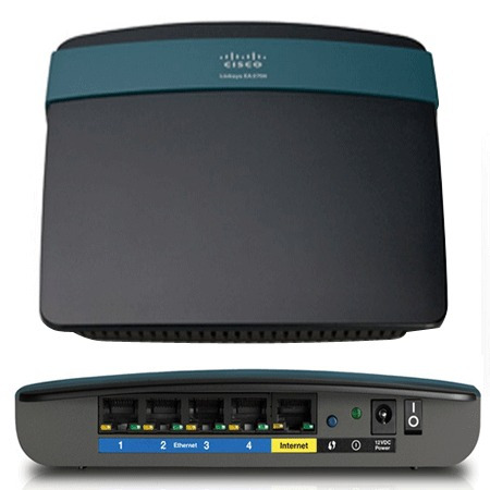 Router Inalámbrico Linksys N600 Gigabit Ea2700
