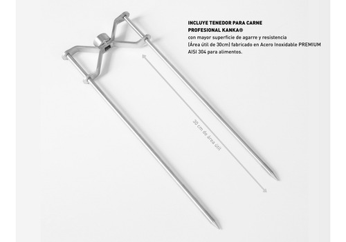 Kanka - Kit De Anillo, Espada Y Motor Para Parrilla Redonda