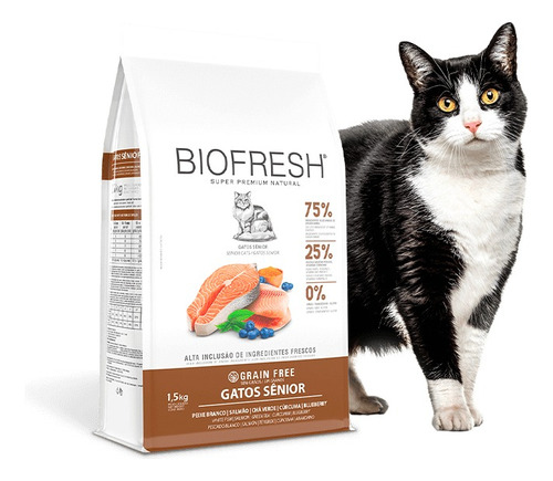 Biofresh Gato Senior Salmon 7.5kg Con Regalo