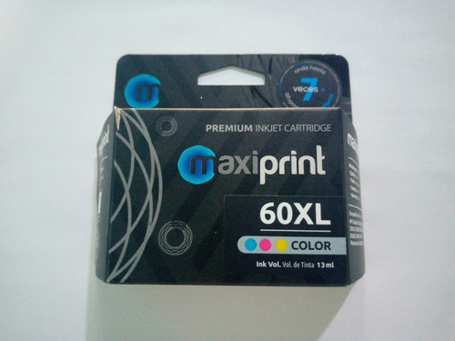 Cartucho De Tinta A Color Maxiprint 60xl De 13ml Nuevo