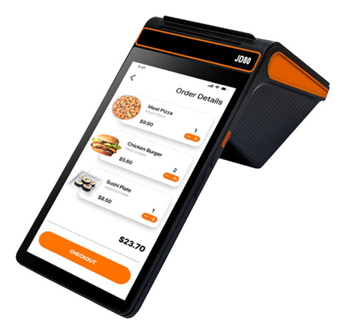 Terminal Android 12 Pos De 8 Pulgadas, 3g+16g, Impresora, Es
