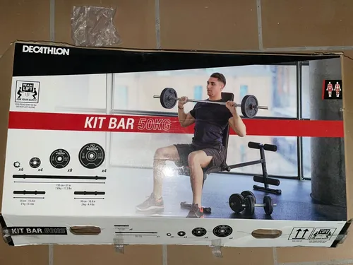 Kit mancuernas online 50 kg decathlon