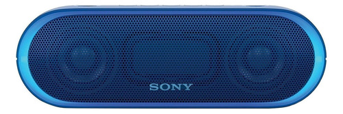 Parlante Sony Extra Bass XB20 SRS-XB20 portátil con bluetooth waterproof  azul