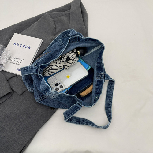 Un Bolso Para Mujer, Vaquero Moderno, Simple Y Sexy