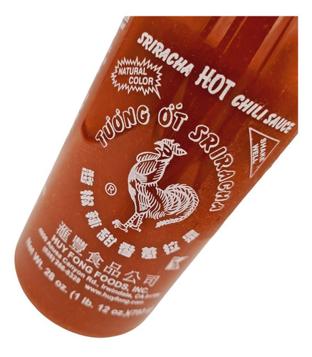 Salsa Sriracha Picante 793g Caja Con 12 Piezas