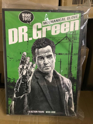Hulk Bruce Banner Dr. Green 1/6 Marvel Avengers Hot Woo Toys