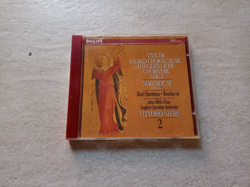 Vivaldi - Sacred Choral Magnificat Negri - Cd / Kktus 