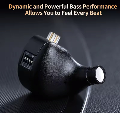 Kz Zs12 Pro X Auricular Metálico 1dd + 5ba Hifi Tuning Mic