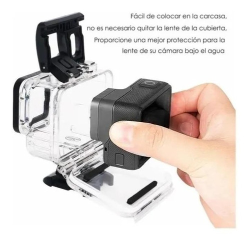 Imagen 5 de 7 de Funda Impermeable Para Gopro Hero 5/6/7
