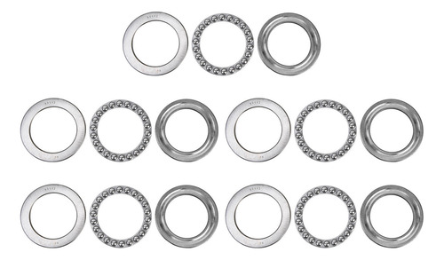 5 Piezas De Rodamientos De Bolas De Empuje, Carga Axial Plan