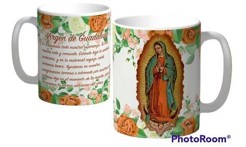 Mug Religiosos Personalizados, Virgen, Santa Marta 