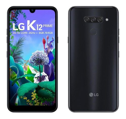 Celular LG K12 Prime 64gb Câmera Tripla Tela 6.26 - Preto