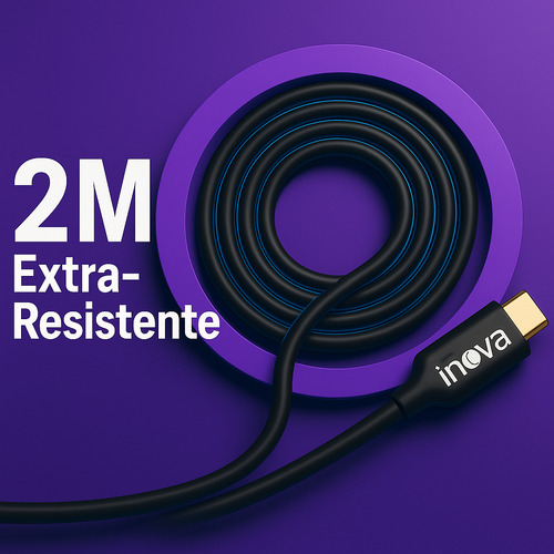 Kit 2x Cabo De Carregador Tipo C Samsung/xiaomi/iPhone 15/16