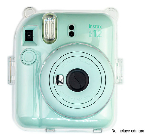 Funda Transparente Para Cámara Instax Mini 12 + Accesorios