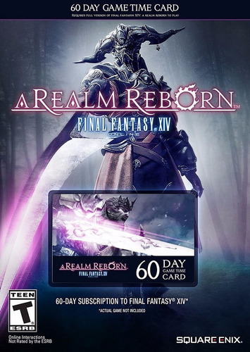 Final Fantasy 14: A Realm Reborn Suscripcíon 60 Días / (usa)