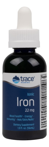 Trace Minerals | Gotas De Suplemento Diettico De Hierro Inic