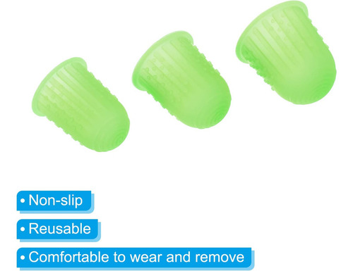 Puntas De Goma Dedos, Paquete De 15 Fundas Protectoras ...