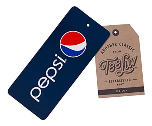 Tee Luv Polera Pepsi Ringer Para Hombre - Polera Retro De
