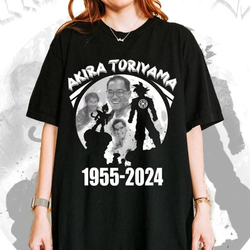 Camisa Desgarradora De Akira Toriyama 1955 2024