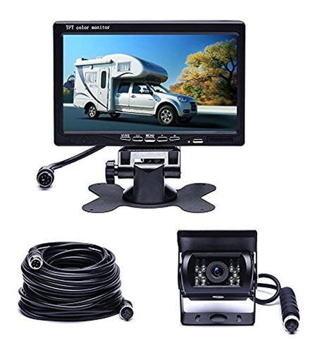  Vehicle Backup Camera  Tft Monitor, Ir Night Vision Re...