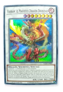 Yugi-oh! Vahram The Magistus Divinity Dragon Geim-en006 Supe