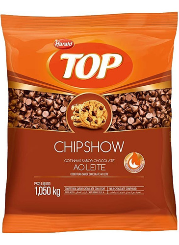 Chipsow Gotinhas Sabor Chocolate Top Harald 1kg