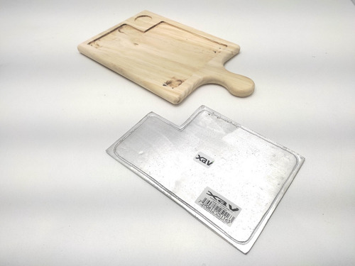 Tabla Churrasco Madera Aluminio Meproven 3012 Xavi