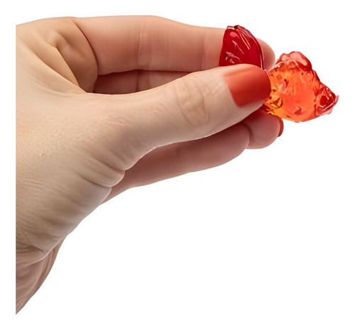 Gomitas Peces Sabor Durazno Y Mango Amos 4d Goldfish Viral