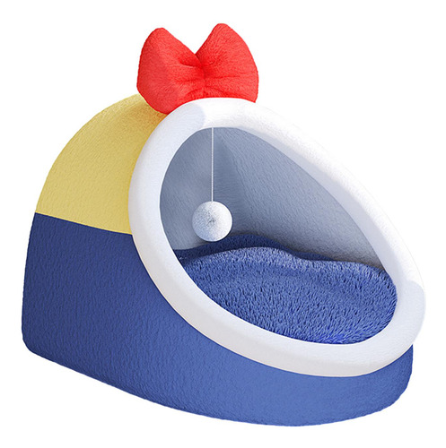 Cama De Gato, Cama Para Animais De Estimação, Azul S