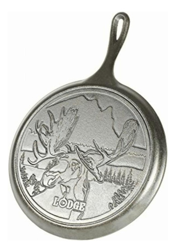 Lodge L9ogwlmo Wildlife Series-bull Moose Griddle, Cast