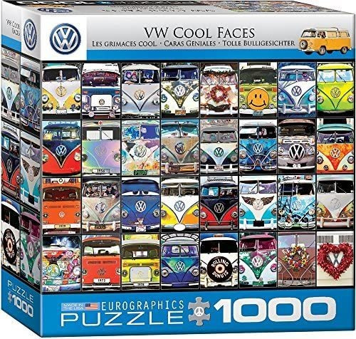 Eurographics 8000-0870 Vw Cool Bus Puzzle (1000 Piezas)