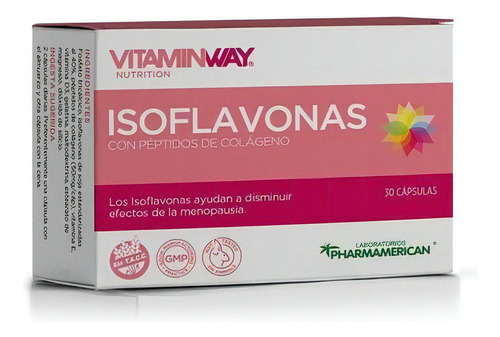 Vitamin Way Isoflavonas Ayuda A Disminuir Efectos Menopausia Sabor No