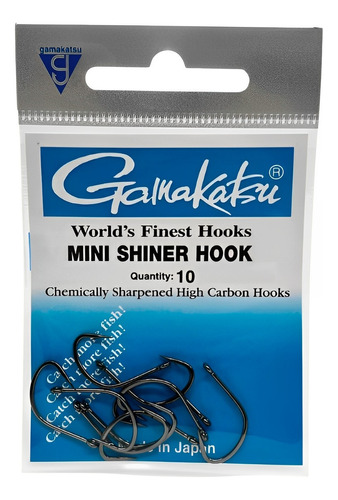 Anzol Mini Shiner Hook N° 2 - Gamakatsu