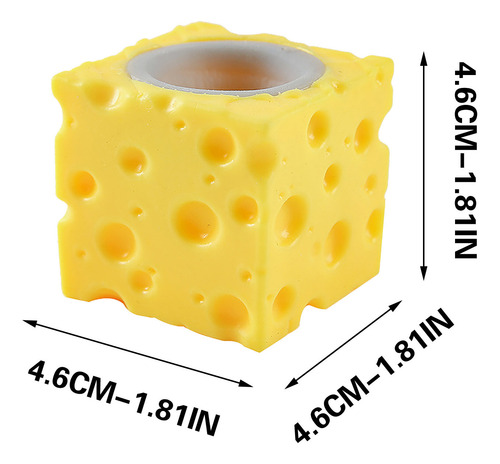 Juguete Interactivo Cheese Mouse Popper Toy Para Aliviar El
