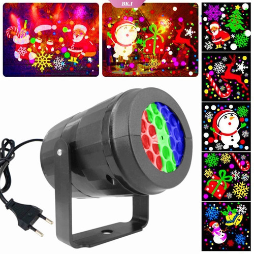 Lampara Mini Proyector Luz De Noche Navidad 16 Imagenes 