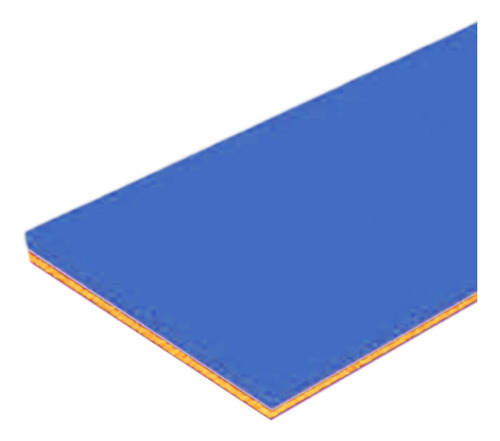 Colchoneta De Agua Flotador Para Piscina, Balsa Azul Naranja