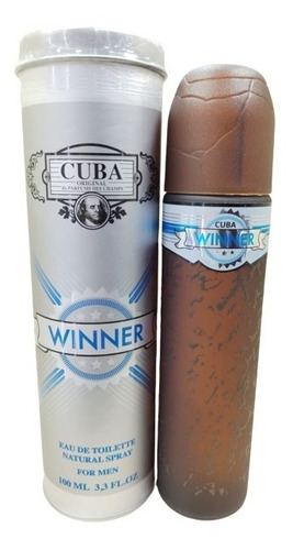 Perfume Cuba Winner For Men 100ml Origi - mL a $700