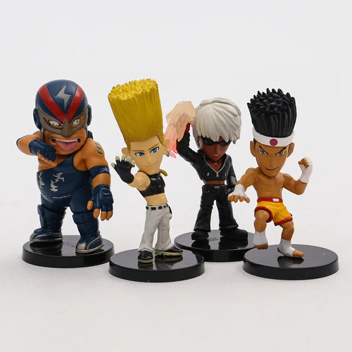 Set De 12 Figuras The King Of Fighters Kyo, Yuri, Joe, Etc.