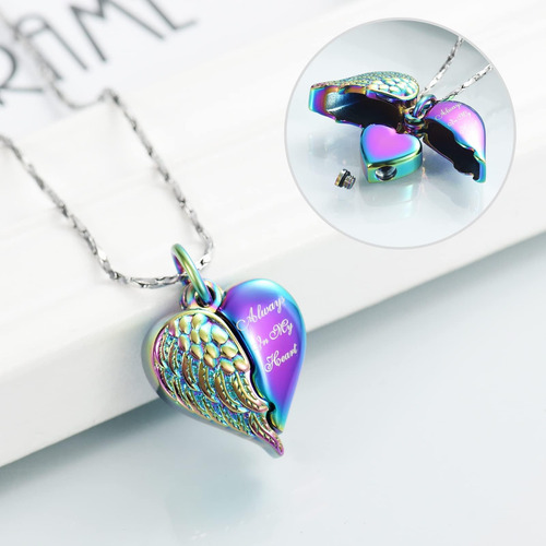 Joyas De Cremación Imrsanl Para Cenizas Campo De Collar De U