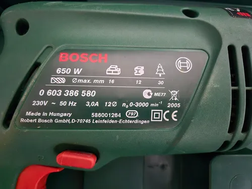 Taladro Percutor Bosch Psb 650 Re 220 V (Usado)