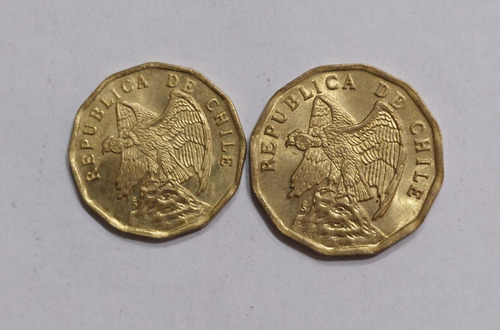 2 Monedas De 5 Y 10 Centavos (Usado)