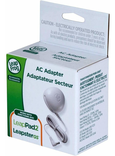 Leapfrog Ac Adapter (works With All Leappad2 And Leappad1 Ta