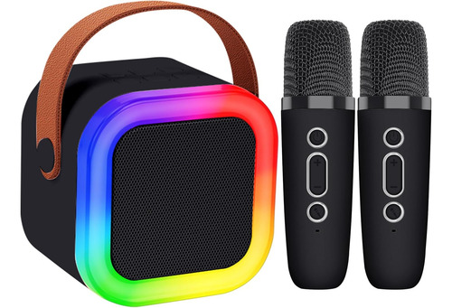 Máquina De Karaoke Con 2 Micrófonos Inalámbricos Para Niñas,